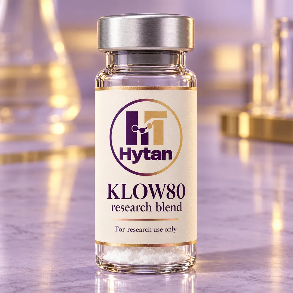 KLOW80 research blend packaging illustration. For research use only.