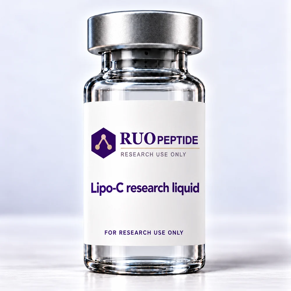Lipo-C research liquid packaging illustration. For research use only.