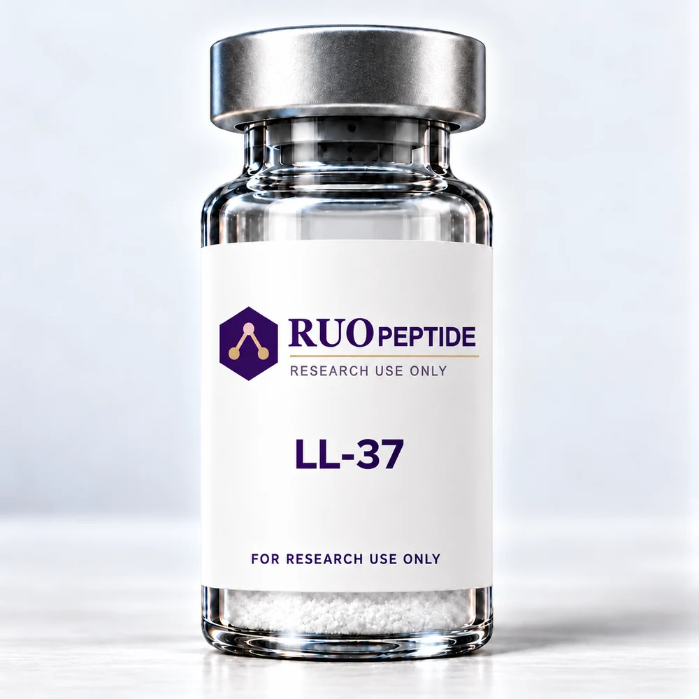 LL-37 packaging illustration. For research use only.