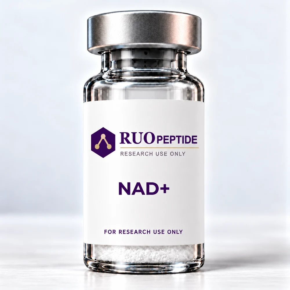 NAD+ packaging illustration. For research use only.